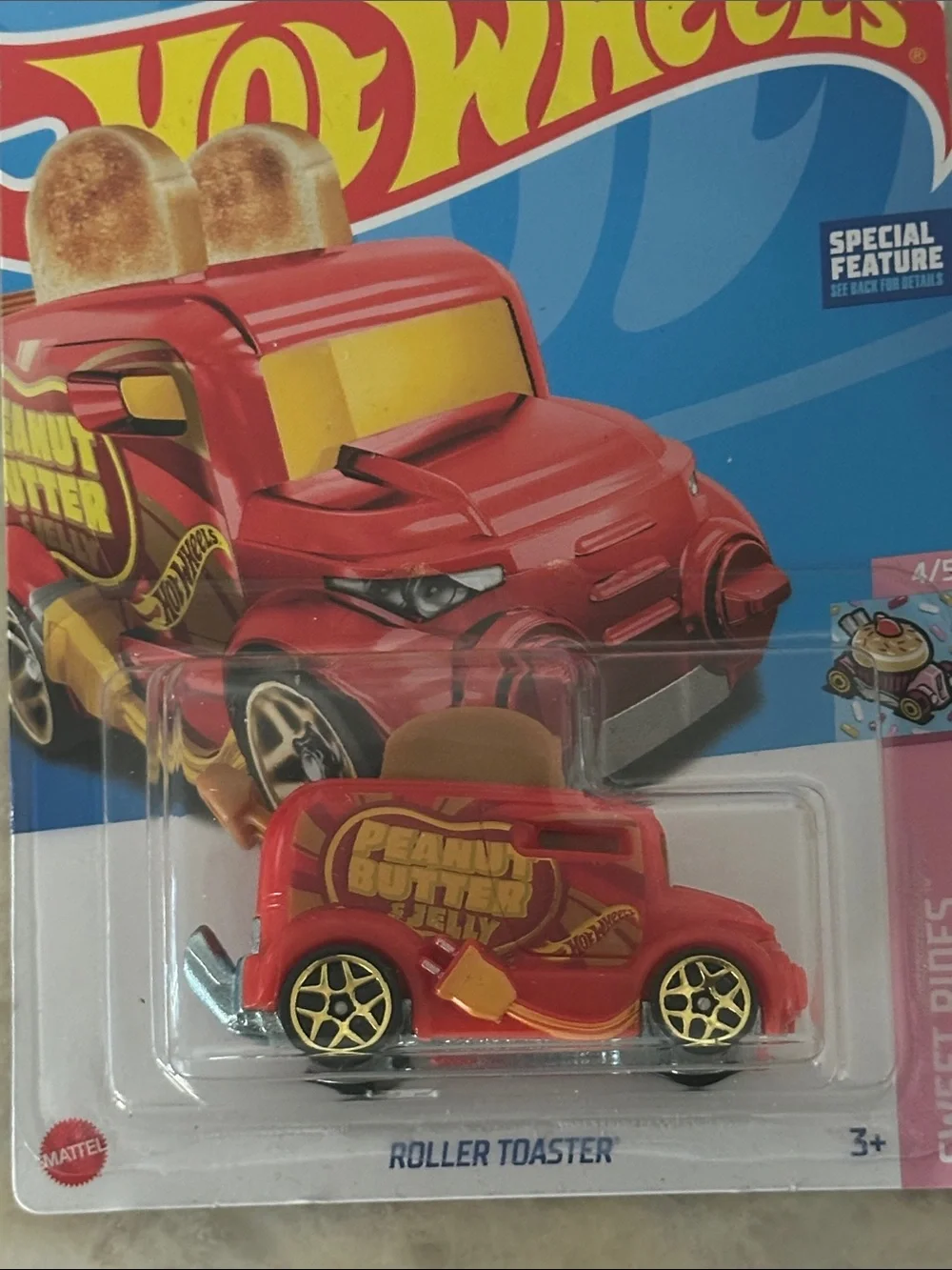 Hot Wheels Roller Toaster Toy Car - Red